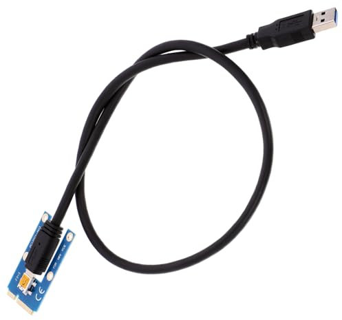 BESTonZON Carte Graphique Externe -e vers Pci-e pour Ordinateur Portable Câble USB pour Les Performances Visuelles Jeu