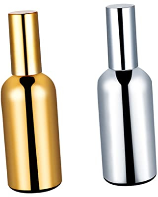 Mipcase 2pcs Spray Bottle Bar Mister Small Aftershave Sprayer Glass Dash Bottle Glass Decorative Bottles Cocktail Bitters Portable Trip Drinks Mini Perfume Dedicated Syrup Plastic Travel