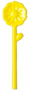 Cucharas Soperas Cucharas de café pequeñas con mango decorativo en forma de flor, cucharas de café expreso de cerámica, cucharas demitasse for café, postre, té, helado, juego de 4 Cuchara Helado (Col