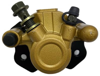 ZDCOZMD [Motorradteile] 50CC 90CC 110CC 125CC 150CC Bremssattel vorne Links goldene Farbe [Einfach zu ersetzen]