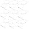 HOMOCONO Stainless Steel Zip Ties for Chain Link Fencing 100pcs Self-locking Inground Wire Dog Fence Fasteners