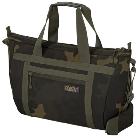 Korda Compac Messenger Bag Dark Kamo - Fishing Bag, Accessory Bag, Transport Bag, Document Bag, Laptop Bag, Work Bag