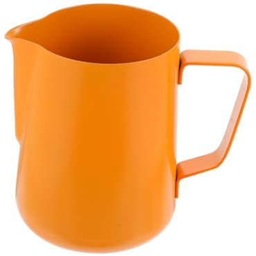 Gatuida Milchaufschäumkännchen Aus Edelstahl Zum Einfachen Aufschäumen Von Milch Für Kaffee Oder Cappuccino Geeignet Für Heimgebrauch Und Cafés