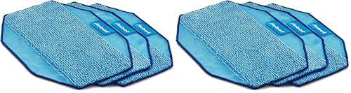 iRobot Originalteile - Originales Zubehör, Mikrofaserwischtücher (3X), Kompatibilität mit der Braava Jet 300 Serie, Blau, Weiß, 4409706 (Packung mit 2)