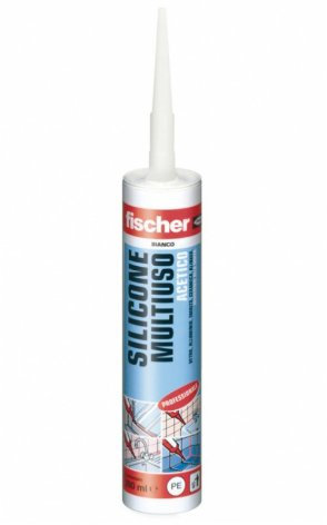 Fischer SILICONE MULTIUSO ACETICO Trasparente