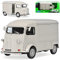 Welly Citroen Type H Transporter Kasten Matt Grau 1/24 Modell Auto mit individiuellem Wunschkennzeichen