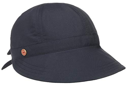 Mayser Priscilla Visorcap Schirmmütze UV-Schutz 60 Damen Made in EU Sommer blau M (57-58 cm)