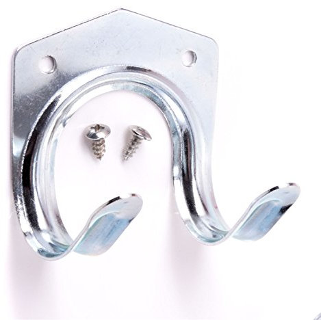 20x Tool Storage Hooks - Metal Double Arm Hanger Garden Garage/Shed/Workshop Tidy