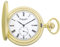 Eichmüller Since 1950 Taschenuhr Goldfarben Quarzwerk Kleine Sekunde Datum incl. Kette 8211-04