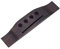 Alomejor Chevalet Basse Guitare Acoustique Palissandre Pont 4 Cordes Chevalet Sillet pour Ukulele 4 Cordes Remplacement de Guitare