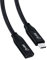 Mcbazel USB Type-C Extension Cable Type C Male to Female 3.1 10Gbps Fast Charge Audio Data Transfer Extender Cable Compatible with NS-Switch/Switch 2/O-culus Quest/Quest 3/Laptop -1.96FT