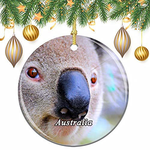 Australia Koala Christmas Xmas Tree Ornament Decoration Wedding Hanging Pendant Decor City Travel Souvenir Collection
