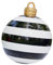 Settoo Pallina gonfiabile per albero di Natale, 60 cm, in PVC, personalizzabile, per albero di Natale (con cilindro di gonfiaggio) (60 cm, B9)