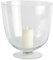 Lambert Bilbao Windlicht klein, Klarglas, H 28 D 27cm