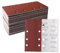 STEBRUAM 30tlg Schleifblatt Set 93 x 185 mm Körnung 240,8 Löcher verschiedene Zubehör Materialien für Schwingschleifer