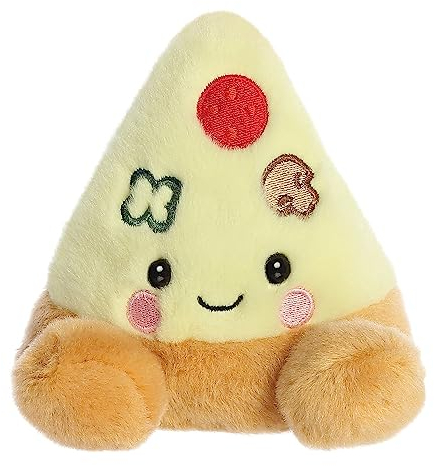 Aurora, 33688, Palm Pals Peppa Pizza, Plüschtier, Braun und Gelb, 13cm