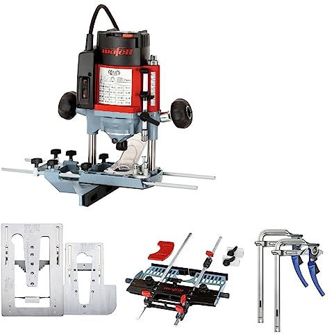 MAFELL Oberfräse LO 65 Ec MaxiMAX (Inkl. Transportkoffer, Arunda Frässchablone, Fräsadapter und 2 Schnellspannhebelzwingen)