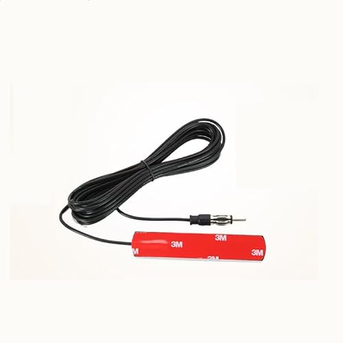 Car Stereo FM AM Radio Antenna with16.4ft(5M) Cable,with 3M Adhesive