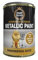DIOXSTAR Metallic Gold Tin Paint, Shimmering Metallic Finish, Fast Drying, Tough& Durable Varnish, Long Lasting Protection for Interior and Exterior Use, 300ml (1 PCS)
