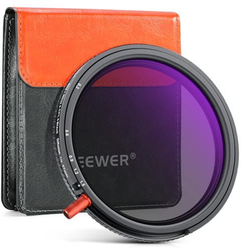 NEEWER 67mm 3 en 1 Filtro ND Variable + CPL + Black Diffusion 1/4, ND2-32 (1-5 Pasos), Objetivo Cámara Densidad Neutra Polarizador Circular Multicapa HD Cristal Óptico Efecto Filtro con Estuche