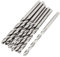Sourcingmap 10 Pcs 39mm Length Flute 4.5mm Dia Marble HSS Twist Drilling Drill Bit