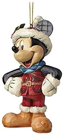 Disney, Figura de Mickey en Navidad para colgar, Enesco