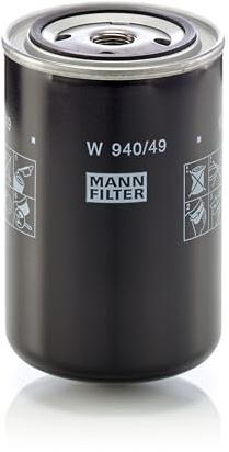 MANN-FILTER W 940/49 Ölfilter - für Off-Highway Anwendungen | Für Off-Highway, Hohe Filtrationsleistung, Optimaler Motorschutz, Hochwertige Dichtung, Echte OE-Technologie