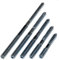 Rohrfix-24 120 Stück Stockschrauben M10 mit Sechskant und Torx, Silber, Verzinkter Stahl, Befestigungselemente