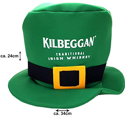 Kilbeggan Kobold 3x Hut für Karneval/Halloween/St. Patricks Day Material : 100% Polyester