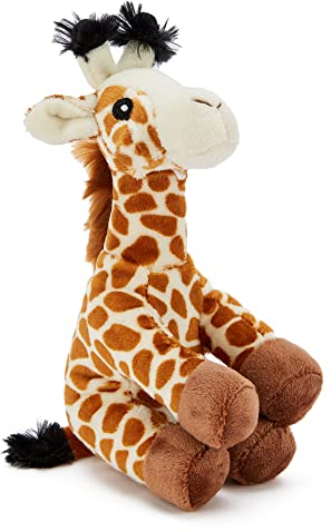 Zappi Co Kinder Kuschelweiches Plüschtier - Perfekte kuschelige Spielgefährten für Kinder Geburtstage und besondere Anlässe(12-15cm) (Giraffe)