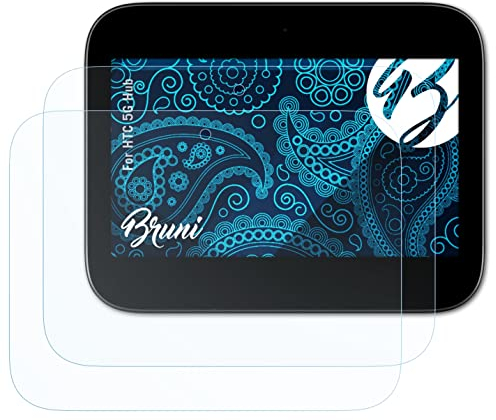 Bruni Schutzfolie kompatibel mit HTC 5G Hub Folie, glasklare Displayschutzfolie (2X)