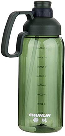 Large-Capacity Sports Cups for Men and Women Students Fitness Portable Anti-Fall Plastic Cups Summer Outdoor Water Bottle 2L Green 2000ml
