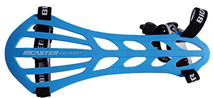 BICASTER Bogenschießen, Armschutz – 1 Stück (blau)