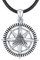 Odinstone S925 Sterling Silber Halskette für Herren, Eye of Horus Anhänger Herrenschutz/Glück/Amulett Schmuck, Geschenke für Freund/Vater/Bruder