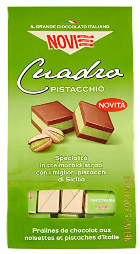 Novi Cioccolatini Cuadro Pistacchio, 150g