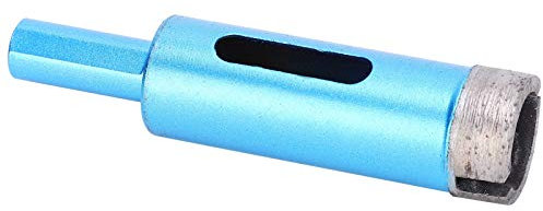 Foret diamant bleu, perceuse diamantée, ouverture de trou pour marbre en pierre artificielle en béton