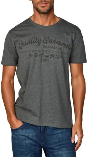 riverso Tshirt Herren Baumwolle Regular Fit RIVLeon Rundhals Kurzarm Sommer | Tee Shirt Print Grün Blau Weiß Grau Rot Orange S M L XL 2XL 3XL 4XL 5XL
