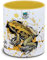 Tassenkasper Froschtasse Phyllobates terribilis - Schrecklicher Pfeilgiftfrosch, Exoten, Terraristik