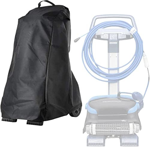 Housse De Protection pour Nettoyeur De Piscine, Housse pour Robot Dolphin, Couverture De Robot De Piscine, Compatible avec DOLPHlN Et La Plupart des Marques De Robots De Piscine (420D)