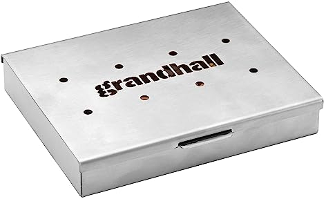 Grandhall A06701006T Räucherbox aus Edelstahl