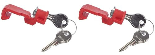 KlickFix Zubehör Taste Rot Mit Schloß Neu, Schwarz, 27.5 x 2.10-Inch (Packung mit 2)