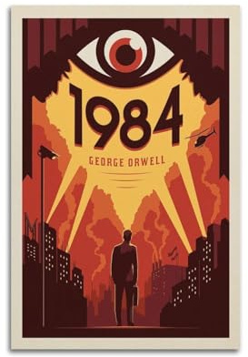 koanga Vintage Literature Poster 1984 Poster Dekorative Malerei Leinwand Wandposter und Kunstdruck Modern Familie Schlafzimmer Dekor Poster 60 x 90 cm