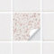Alwayspon Fliesenaufkleber, rosa Terrazzo, selbstklebender Fliesen-Transferaufkleber für Badezimmer, Küche, Spritzschutz für Herd, selbstklebende Vinyl-Wandfliesen, 10 Stück x 15 cm