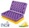 milano home Runde Eiswürfelform, Eiswürfelform für Gefrierschrank mit Behälter, Mini-Kreis-Eiswürfelform, 2.5 cm x 66 Stück, Kugelform, Eiskühlung, Tee und Kaffee