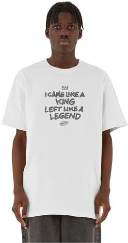 Mister Tee Herren Like A Legend Oversize Tee White, M