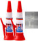2Pcs Powerful Solder Multi-Material Repair Adhesive,Welding High-Strength Oily Glue,Fast Universal Adhesive Welding,Waterproof All Purpose Strong Glue,Extra Strong Glue for Plastic,Super Fast Glue