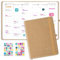 Jokisa Kalender 2025 Wochenplaner, Terminplaner 2024/2025 als Semesterplaner ca. A5 (22 x 16 cm), 17-Monate-Terminplaner für Büro Schule Organizer (Aug.2024-Dez.2025)