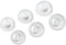 AZLA SednaEarfit MAX TWS 6 White – Earbud Tips for Wireless Headphones - Noise Canceling Earbuds Replacement Tips - Eartips Compatible with Sony, Samsung, Sennheiser, and Devialet (White, MS-M-ML)