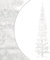 puraday Albero di Natale artificiale bianco 240 cm altezza mezzo albero di Natale salva-spazio parete albero di Natale economica decorazione natalizia decorazioni per feste esterne