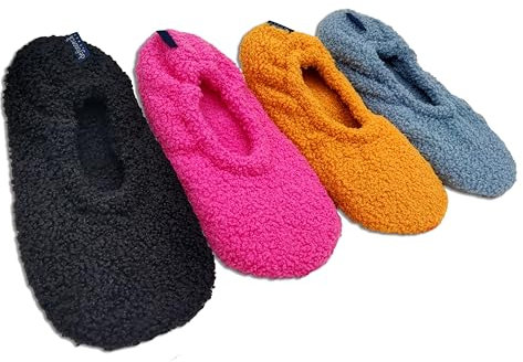 de fonseca Le Spugnose Pantofole Donna da Parquet, Ballerine a Ciabatta in Spugna Lavabili per Casa, Viaggio e Ospiti (Fucsia, Sistema Taglie Calzature EU, Adulto, Donna, Numero, Media, 38)